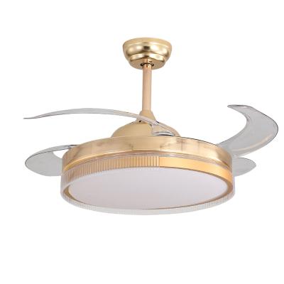 China Modern OEM 42 inch summer ceiling fan with led ceiling light use for refectory 72w ceiling fan with light for sale