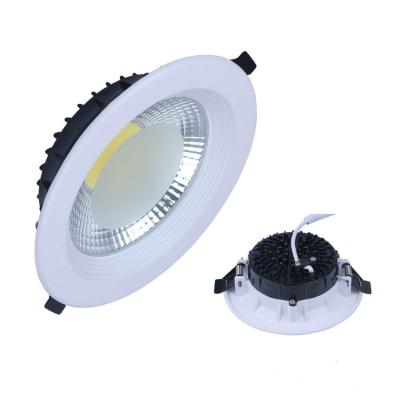 China Industrial modern recessed COB led ceiling downlight use for shop home 10w led downlight for sale