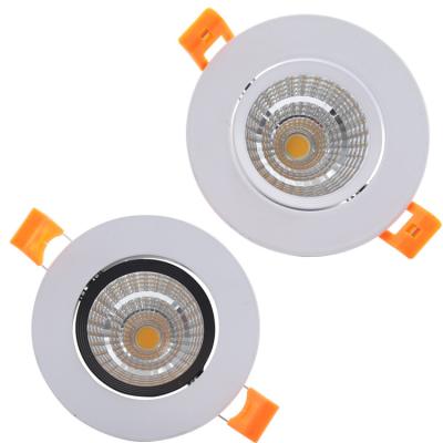 China Modern No Flicker 15w Gold Reflector Led Downlight COB Led Trimless Downlight In Stock for sale