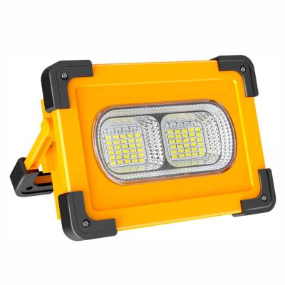 China Indoor& Quantex 60w LED Flood Light Outdoor Portable Rechargeable Waterproof Flood Light Emergency Security Flood Light for sale