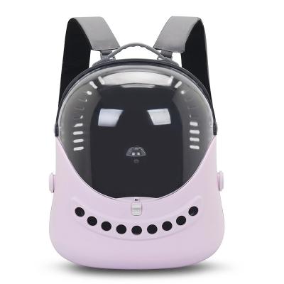 China Factory Hard Shell Portable Stored Travel Capsule Breathable Pet Bag Backpack Pet Carrier Bag Cat Simons Carrier Dog Cat for sale