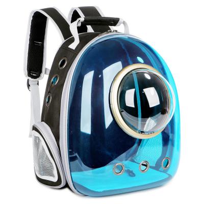 China Stored In Travel Bubble Space Capsule Simons Cat Bag ABS PC Pet Carrier Running Portable Breathable Backpack For Cat Dog for sale