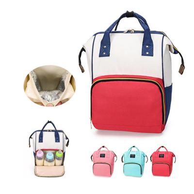 China Portable Tote Bag Custom Baby Diaper Backpack Big To Mum Water Resistant Outdoor Multifunctional Waterproof Handbag Travel for sale