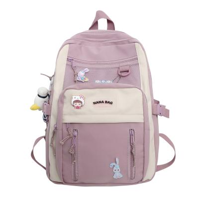 China Waterproof Korea style hot sale fashion cute design backpacks high quality school backpack large size backpack for girls for sale