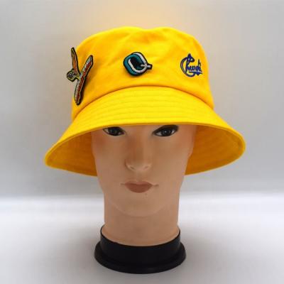 China Car Logo Fisherman Hat Car Advertising Embroidered Bucket Hat Customized Sunscreen Fisherman Embroidered Bucket Hat for sale