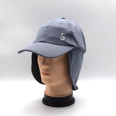 China Ultraviolet Proof Baseball Cap Customized Hat Sun Proof Sun Proof Plush Shawl Baseball Cap Outdoor Sports for sale