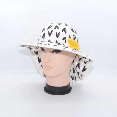 China Striped Fashion Printed Cap Customized Kids Sun Hat Outdoor Sports Shawl Fisherman Hat Wholesale for sale