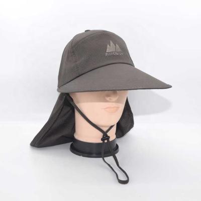 China Fashion Outdoor Sunscreen Fishing Hat Customized Removable Coat Outdoor Sports Cover Men's Outdoor Sunscreen Hat Wholesale for sale