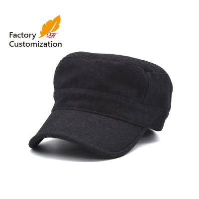 China New women's army hat military Japanese design of fashion woolen cloth women's army hat women's hat for sale