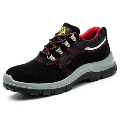 China Steel Toe 2021 Unisex Fashion Industrial Toe Suede Working Lightweight Men To Work Safety Shoes Steel Toe for sale