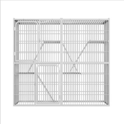 China Wholesale Direct Selling Sustainable Manufacturing Large Sized Square Cat Cage for sale