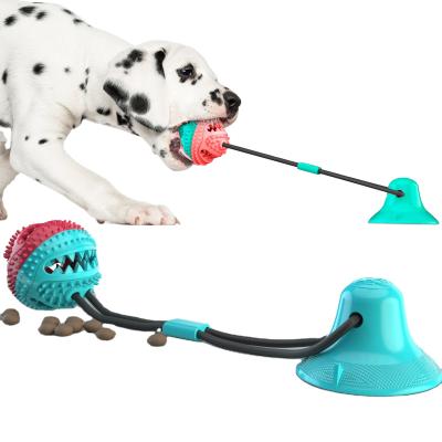 China Pet Stocked Products Pull Rope Chew Toy With Powerful Suction Cup Dogs SuppliesPet Toys for sale