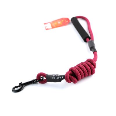 China Padded Padded Foam Handle Pet Supplies Strong Durable Pet Leash Nylon Dog Leash for sale