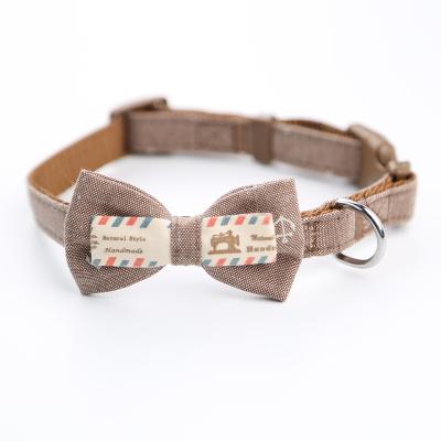 China Wholesale Custom Manufacture Pet Product Bowknot Style Collar Pet Cat for sale