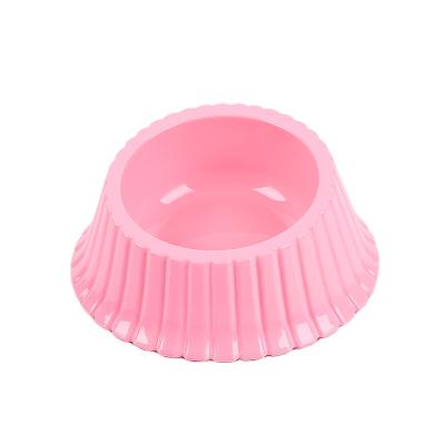 China Sustainable Natural PP Pet Feeding Bowl Non-slip Tape Fashionable Bowl for sale