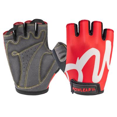 China Best Custom Fingerless Gel Padded Bike Cycling Gloves for sale