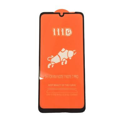 China Protect Phone Screen Ready To Board 111D Edge To Edge Telefono Movil Guard Glass For Redmi Note 7 High Quality Glass Protector For Redmi Note 7 Pro for sale