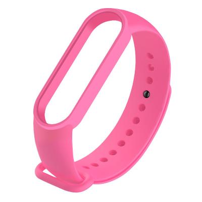 China Silicone Ready To Ship 35 Colors Sports Watch Band Silicone Hot Selling Watch Band For Xiaomi MI Band 4 5 6 for sale