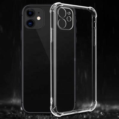 China Shockproof TPU+PC Mobile Phone Accessories TPU Material 1.5mm Phone Protector Case For iPhone 12 for sale