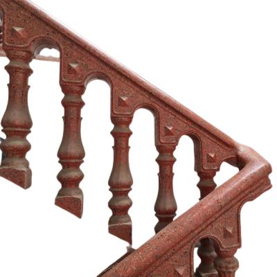 China Practical Cast In Place Concrete Stairs Handrail Molds Baluster Mold Handrail Mold for sale