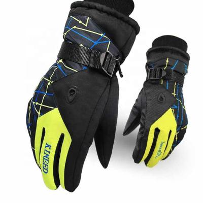 China Cost Effective Manufacturer Touch Screen Winter Warm Waterproof Ski Gloves Mitts Custom Logo Long for sale