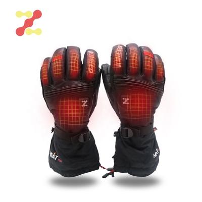 China System Glove Waterproof Electric Intelligent Temperature Control Heating Rechargeable Lithium Battery Heated Gloves for sale