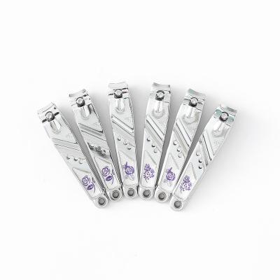 China Custom Cute Logo Carbon Silver Steel Clipper New Arrivals Good Quality Finger Nail Clippers for sale