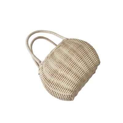 China 3719 Business Gift Small Rattan Basket Kids Gift Basket for sale