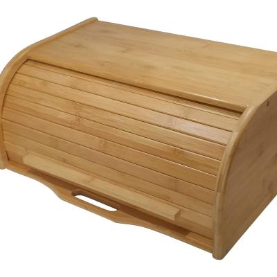 China Dropshipping Large Viable Customizable Bread Basket High Quality Wooden Buffet Box Kitchen Bread Spring Roll Storage Box for sale