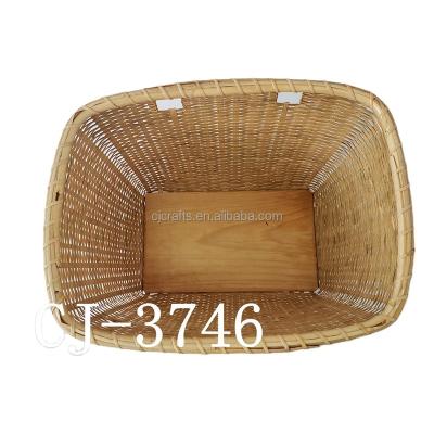 China China Hot Selling High Quality Front Hanging Basket Multipurpose Basket Affordable Bamboo Handmade Basket for sale