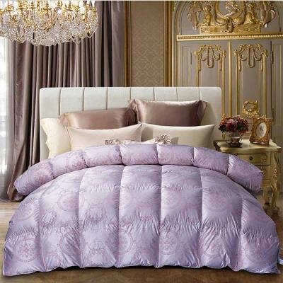 China Home Comforters Ultra Light Luxury Bamboo Fiber Machine Washable Soft-To-Touch 100% Soft-To-Touch King Double Size Quilt Bed Sets for sale