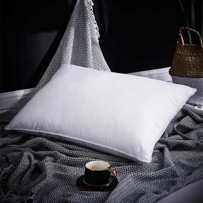 China Luxury Hotel Magnetic Machine Good Quality Bedding Sandwich Workmanship Washable Goose Down Feather Pillow for sale