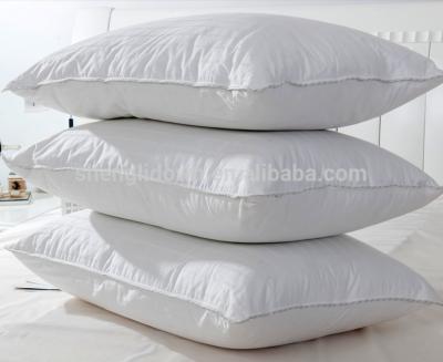 China Oeko-Tex Anti-Static Class I Natural Low Price And Cheap Feather Pillow Bed Pillows 100% Cotton for sale