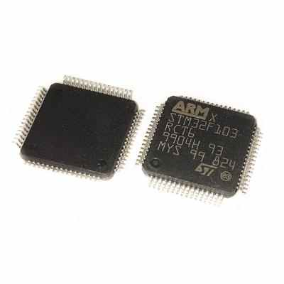 China Reference PDF STM32F103RCT6 32F103RCT6 LQFP-64 ARM microcontroller-MCU 32BIT Cortex M3 H/D 256 to 512 USB/CAN for sale