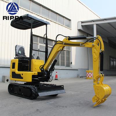 China Bagger R319 1 Ton Mini Escavatore by Rippa Mini Excavator Escavator Small Mini by Hotels for sale