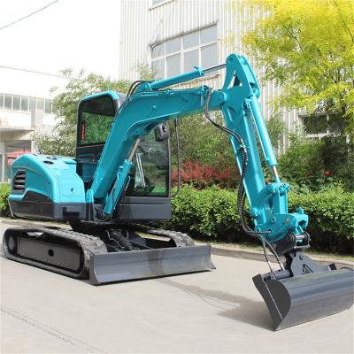 China Hotels Rippa Mini Excavators Machine 5t 6t 7t 5 7 8 Ton Small Crawler Bagger Digger 6 Ton Mini Excavator for sale