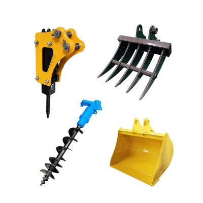 China Rippa Small Mini Excavator Attachment Parts Hydraulic Hammer Breaker with Mini Excavator for sale