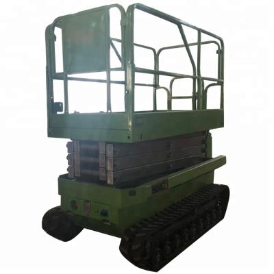 China Self propelled hydraulic mobile scissor lift crawler dump truck lift for sale for sale