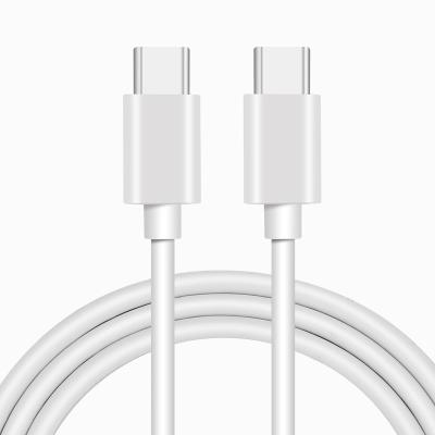 China Types Mobile Phone Type C Cable PVC Mount 30w Palladium Material White/Black Sync Data Cable Fast Charging USB C Cable for sale