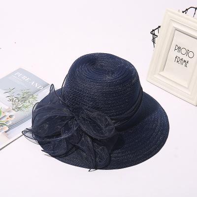 China Party/Wedding/Wholesale Summer Lady Butterfly Church/Church Hat Outdoor Bridal Ceremony Hat Wedding Race and Tourism Fashion for sale