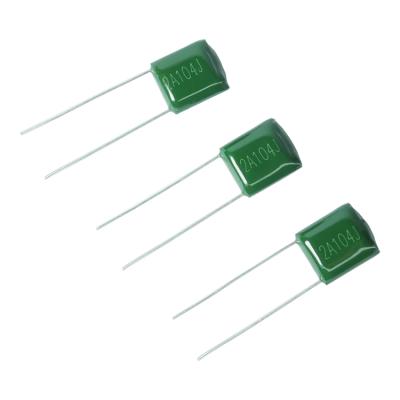 China Power Supply Lightweight Home Appliance China 2A104J Polyester Capacitor For Stereo Power Supply Lightweight Home Appliance for sale