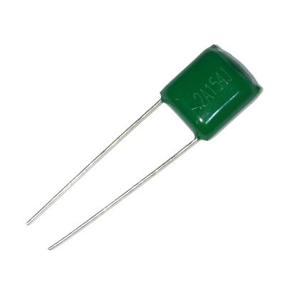 China Power Supply Home Appliance China Good Quality 100V 154J Polyester Lightweight Capacitor For Stereo Power Supply Light Home Appliance for sale