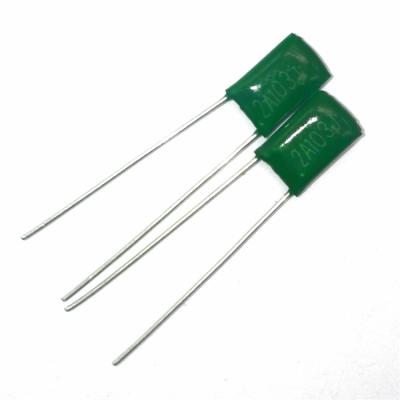 China Power Supply Home Appliance China Good Quality 100V 103J Polyester Lightweight Capacitor For Stereo Power Supply Light Home Appliance for sale