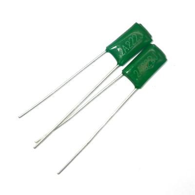 China Power Supply Home Appliance China Capacitor 100V 222J Super Lightweight Polyester Capacitor For Stereo Power Supply Lightweight Home Appliance for sale