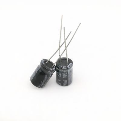 China Power Supply Home Appliance China Factory 8*12mm 63V 100UF Light Capacitor For Stereo Power Supply Light Home Appliance for sale