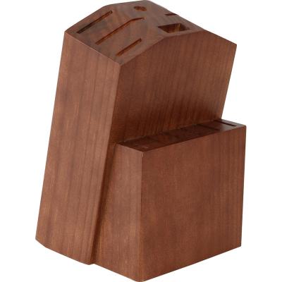 China 15pcs Multi-Function Sustainable Universal Knife Block Acacia Wood Custom Logo Without Knives for sale