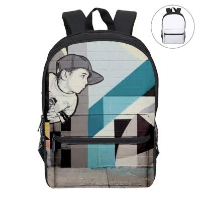 China Other Main Compartment Two 16 Inch Backpack With Front Pocket , Custom 3pcs Kids School Bag Girl Boy Bagpack for sale