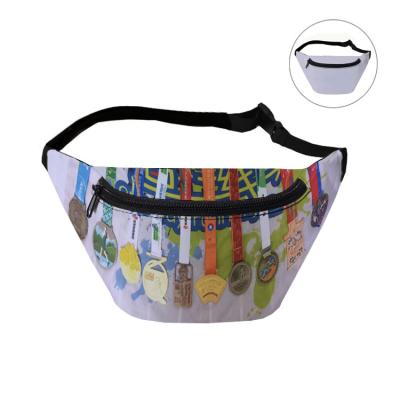 China Custom No Print Rinonera Waist Pouch Bag, Bike Cycling Cross Body Shoulder Pussy Pack Waist Bag for sale