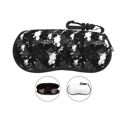 China Neoprene Goggles Cases & Free Customized Printing Logo Neoprene Eyewear Pouch Soft Bags Oversized Goggles Cases And Bags for sale