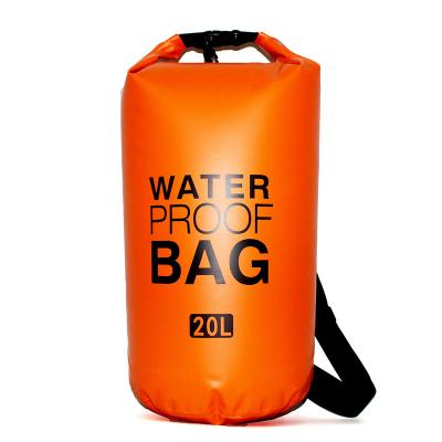 China Wholesale 3pcs Camping Dry Bag Backpack Waterproof Hiking Dry Bag, Waterproof 30L Large Backpack Camping Dry Bag With One Shoulder for sale